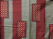 Photo5: 2314T04z750 Vintage Japanese Kimono Silk MEISEN KOMON  Dark red (5)