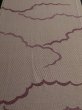 Photo1: 3A03z70 Japanese Kimono Silk  FABRIC Off-white Cloud 51.2" (1)