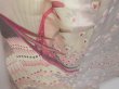 Photo3: 2203T05z940  Japanese Kimono Silk TSUKESAGE Peacock Light purple (3)