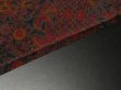 Photo7: 3D03z100 Japanese Kimono Crepe Silk  FABRIC Raisin Flowers 66.9" (7)