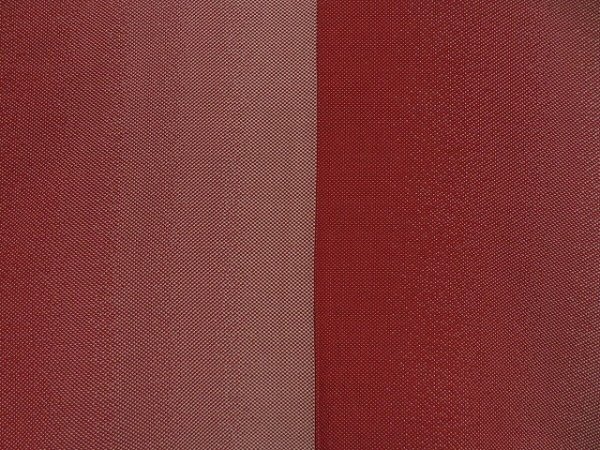 Photo5: 0624i01z940 Vintage Japanese Kimono Silk KOMON Red-Brown Dot (5)