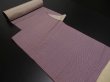 Photo5: C24z660 Japanese Kimono Silk BOLT FABRIC Purple Tiny flower 472.4" (5)