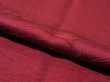 Photo4: 3C03z70 Japanese Kimono Silk  FABRIC Dark pink-red Flying crane 54.3" (4)
