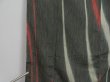 Photo8: 1006i08z900 Vintage Japanese Kimono Silk OMESHI KOMON Dark gray (8)