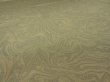 Photo3: 1S02z60 Japanese Kimono Silk  FABRIC Light olive, Light gray Suminagashi 40.9" (3)