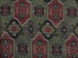 Photo6: 1422i08z730 Japanese Kimono Silk TSUMUGI Dark olive Flowers (6)
