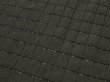 Photo3: 3C03z90 Vintage Japanese Kimono Silk  FABRIC Dark brown-gray   62.2" (3)
