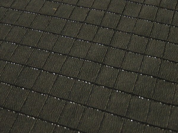 Photo3: 3C02z60 Vintage Japanese Kimono Silk  FABRIC Dark brown-gray   42.5" (3)