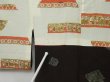Photo9: 1403T10z660 Vintage Japanese Kimono Silk HAORI Black, Brown (9)