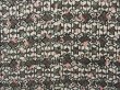Photo5: 1207T10z770 Vintage Japanese Kimono Silk KOMON Off-white Flower (5)