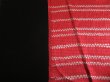 Photo6: 3B02z50 Japanese Kimono Silk  FABRIC Light red Shibori dyeing 37" (6)