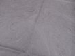 Photo2: 4H02z60 Japanese Kimono Silk  FABRIC Light gray Suminagashi 42.5" (2)