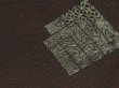 Photo4: 1403T10z660 Vintage Japanese Kimono Silk HAORI Black, Brown (4)