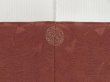 Photo10: 1213i01z650 Antique Japanese Kimono Silk IROTOMESODE Brown Flower (10)