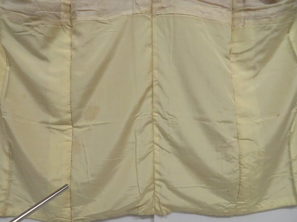 Photo10: 1005i08z400 Vintage Japanese Kimono Silk KOMON Rosybrown Flower (10)