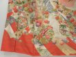 Photo5: 2806T08z810 Vintage Japanese Kimono Silk TSUKESAGE Tabane-noshi Off-white (5)