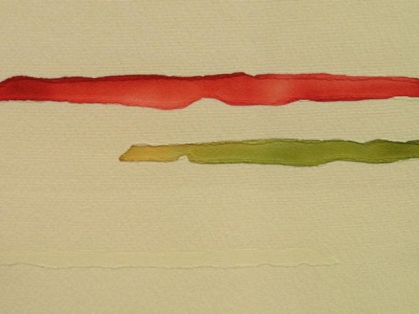 Photo4: 2820T07z570 Vintage Japanese Kimono Silk HAORI  Light yellow (4)