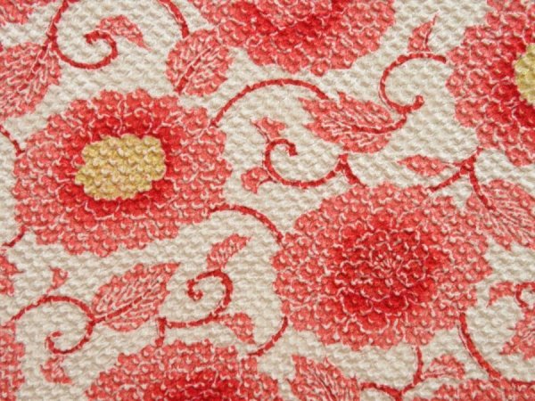 Photo4: 2909T09z620 Vintage Japanese Kimono Silk SHIBORI HAORI Chrysanthemum (4)