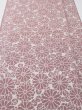 Photo1: 4G06z80  Japanese Kimono Silk  FABRIC Chrysanthemum Rosy brown 59.8x14.6 (1)