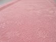 Photo4: 4J03z70  Japanese Kimono Silk  FABRIC Scenery Pink 47.2x14.2 (4)