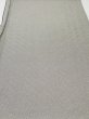Photo1: 4F02z50  Japanese Kimono Silk  FABRIC Sayagata Gray 37.0x13.8 (1)