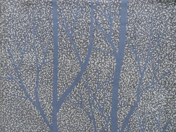 Photo8: 3228T08z990  Japanese Kimono Silk Artist work TSUKESAGE Grove Gray (8)