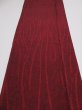 Photo1: 4C03z90  Japanese Kimono Silk  FABRIC Branch Wine red 66.1x14.6 (1)