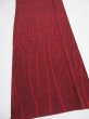 Photo2: 4C03z90  Japanese Kimono Silk  FABRIC Branch Wine red 66.1x14.6 (2)