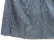 Photo4: 3517T10z680 Vintage Japanese Kimono Silk OSHIMA TSUMUGI Flower (4)