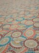 Photo4: 2J06z80  Japanese Kimono Silk  FABRIC Umbrella Gray 63.8x14.4 (4)