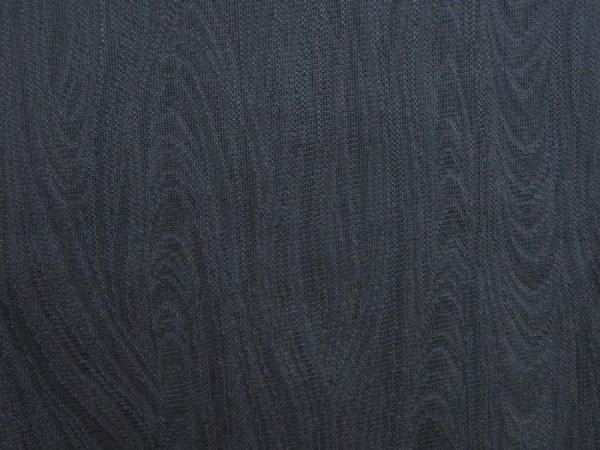 Photo4: 3827T12z200  Japanese Kimono Synthetic See through HAORI  Black (4)