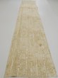 Photo5: 2U04z80  Japanese Kimono Silk  FABRIC Grove Light olive 63.8x14.4 (5)
