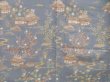 Photo4: 3907T13z1000  Japanese Kimono Silk KOMON Hut Gray (4)