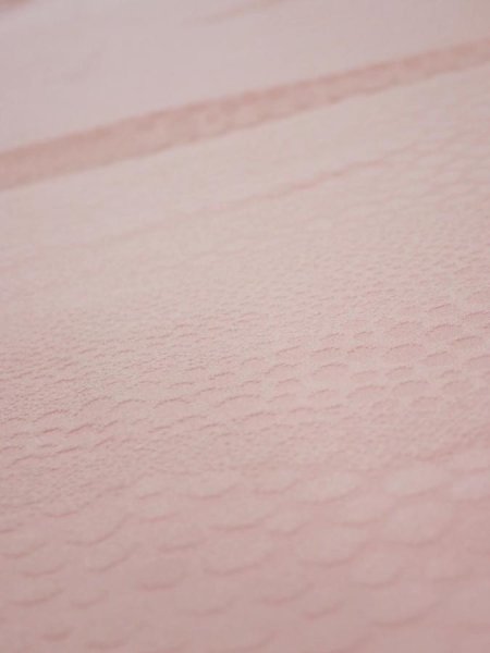 Photo4: 2P01z50  Japanese Kimono Silk  FABRIC  Pink 42.1x13.8 (4)