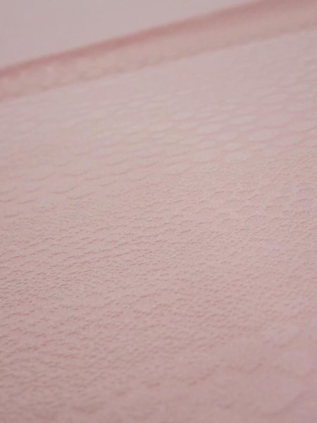 Photo1: 2P02z50  Japanese Kimono Silk  FABRIC  Pink 42.5x13.8 (1)