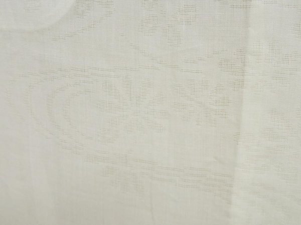 Photo4: 4023T02z480  Japanese Kimono Synthetic See through JUBAN Off-white (4)