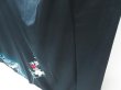 Photo4: 4107T10z950  Japanese Kimono Silk TSUKESAGE Flowers Dark navy (4)
