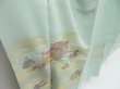 Photo3: 4107T11z1030  Japanese Kimono Silk IROTOMESODE Princess Mint green (3)