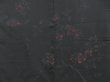 Photo1: 4215T06z520 Vintage Japanese Kimono Silk HAORI Tree Black (1)