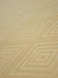 Photo4: 2Z04z80  Japanese Kimono Silk  FABRIC  Light yellow 63.0x14.4 (4)