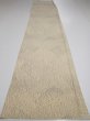 Photo5: 2J06z100  Japanese Kimono Silk  FABRIC Shibori Light cream 64.6x14.2 (5)