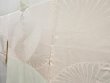 Photo8: 4401T04z620 Vintage Japanese Kimono Silk HAORI Flowers Off-white (8)