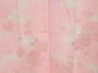 Photo3: 4402T03z630 Vintage Japanese Kimono Silk FURISODE JUBAN Rose Pink (3)