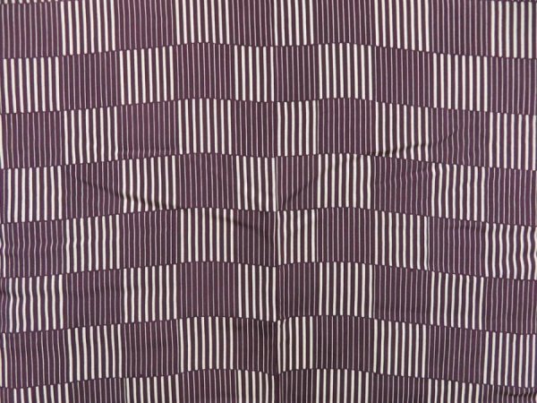 Photo3: 4408T06z570 Vintage Japanese Kimono Silk HAORI  Grape (3)