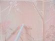 Photo5: 4420T07z500  Japanese Kimono Rinzu Silk JUBAN Peony Pink (5)