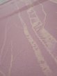 Photo4: 4A01z70  Japanese Kimono Silk  FABRIC Grove Light purple 44.9x14.0 (4)
