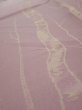 Photo4: 4A03z90  Japanese Kimono Silk  FABRIC Grove Light purple 64.6x14.0 (4)
