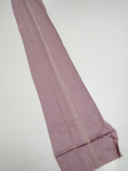 Photo2: 4A09z60  Japanese Kimono Silk  FABRIC Grove Light purple 82.3x6.7 (2)