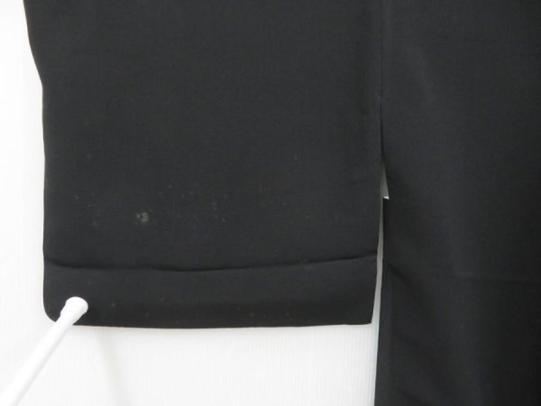 Photo7: 4428T02z540 Vintage Japanese Kimono Silk HAORI Grape Black (7)