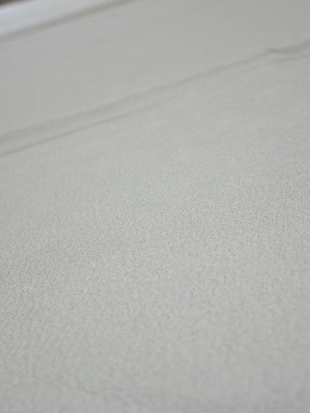 Photo4: 2N02z60  Japanese Kimono Silk  FABRIC Plain Gray 44.1x14.6 (4)